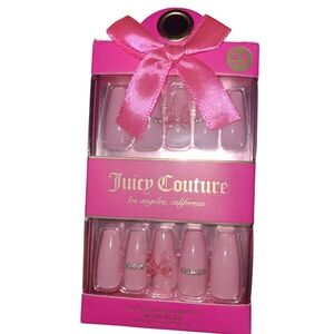 Juicy Couture Pink Deco Faux Nails